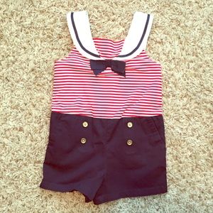 Janie and Jack romper, size 2T